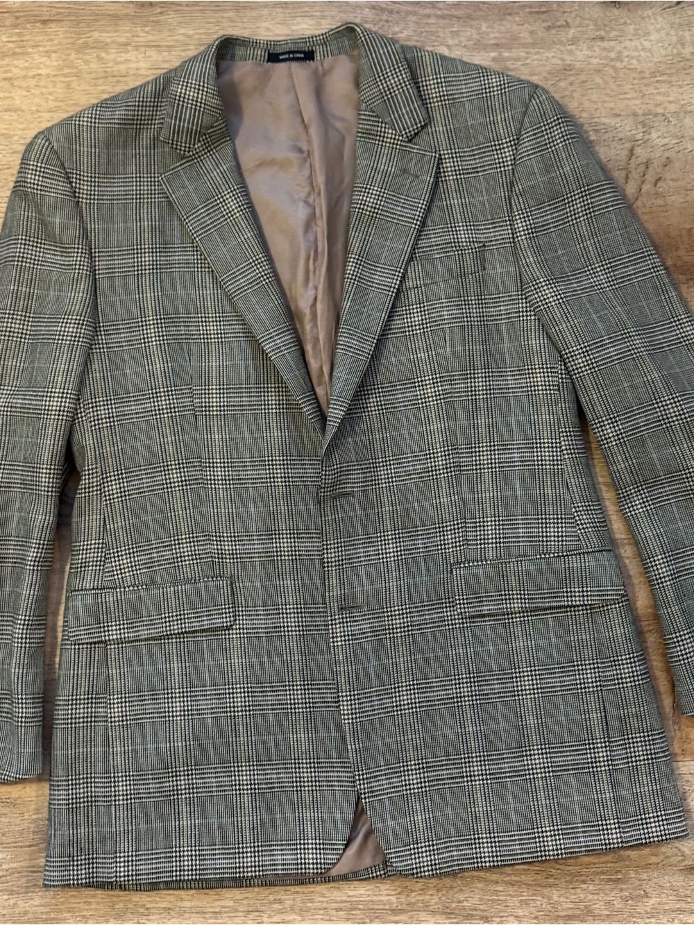 Ralph Lauren Men's Glen Plaid Sport Coat - Black & Gray